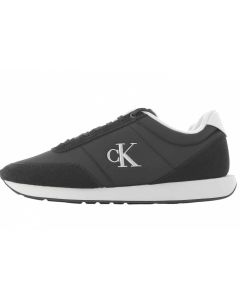 Calvin Klein Scarpe Uomo Retro Runner Nera/Bianca