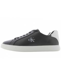 Calvin Klein Scarpe Uomo Low Prof Cupsole Leather Nera/Bianca