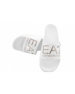 Ciabatta EA7 Emporio Armani a Fascia con Maxi Logo EA7 Unisex dal 36 al 46