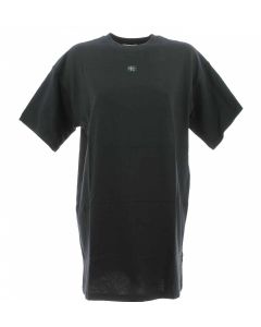Abitino a T shirt Tinta Unita Calvin Klein Donna Manica Corta Oversize