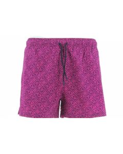 EA7 Emporio Armani Uomo Boxer Mare Con Elastico in Vita Multi Logo EA7 Tessuto Goffrato