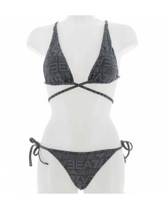 EA7 Emporio Armani Costume Due Pezzi Donna con Reggiseno a Triangolo