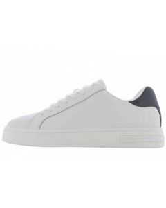 A|X Armani Exchange Uomo Scarpe Action Leather Bianco/Nero
