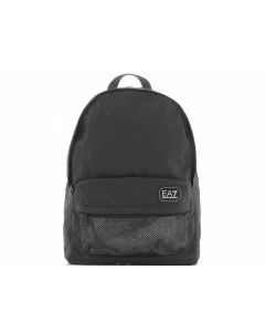 EA7 Emporio Armani Zaino Nero in Ecopelle