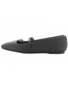 Calvin Klein Donna Scarpe Squared Ballerina Nera