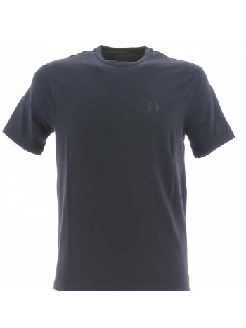 T Shirt Uomo Manica Corta Giro Collo A|X Armani Exchange Tinta Unita Elasticizzata