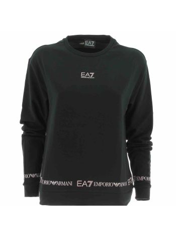 EA7 Emporio Armani Donna Felpa Giro Collo