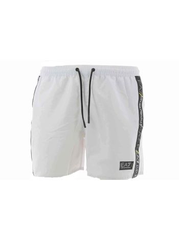 EA7 Emporio Armani Uomo Boxer Mare Con Elastico Con Tape Logato EA7 Tinta Unita