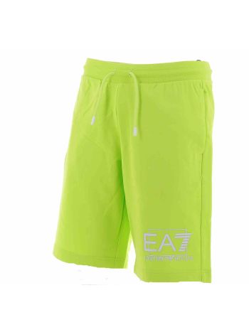 EA7 Emporio Armani Uomo Bermuda Felpa Garzata Tinta Unita