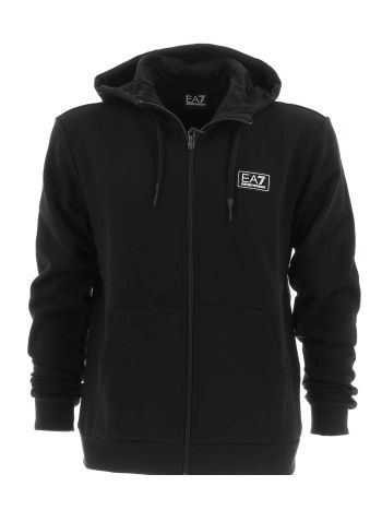 EA7 Emporio Armani Uomo Felpa Cappuccio Full Zip