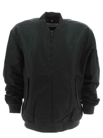Calvin Klein Uomo Giacca Bomber Tinta Unita