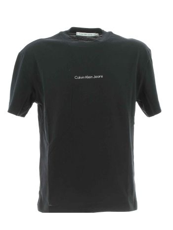 Calvin Klein T Shirt Manica Corta Giro Collo Uomo