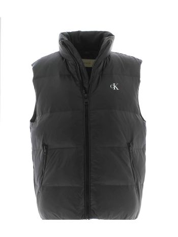 Calvin Klein Uomo Giacca Gile Piuma Tinta Unita