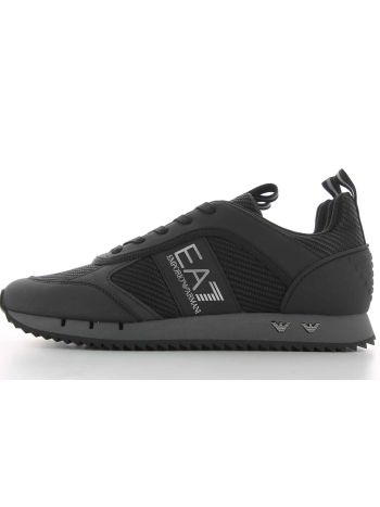 EA7 Emporio Armani Unisex Scarpe Running Nero/Argento/Carbon