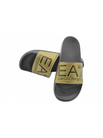 Ciabatta EA7 Emporio Armani a Fascia con Maxi Logo EA7 Unisex dal 36 al 46