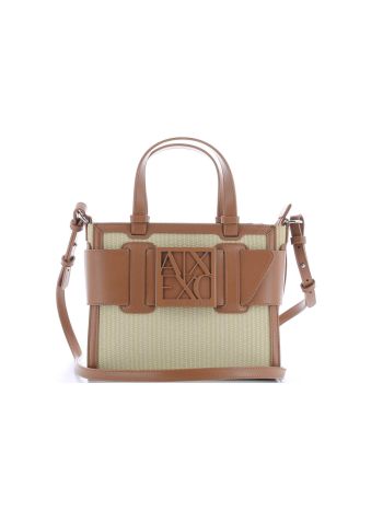 A|X Armani Exchange Donna Borsa a Mano Ecopelle Con Tracolla