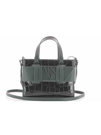 Borsa Suise Croco Tote A|X Armani Exchange Donna con Tracolla