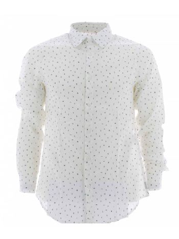 Camicia Manica Lunga A|X Armani Exchange Uomo Multi Logo AX Regular Fit