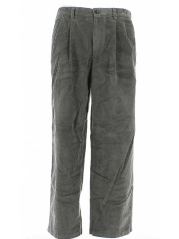 Pantalone Velluto con Pence e Cintone in Elastico in Vita Calvin Klein Uomo