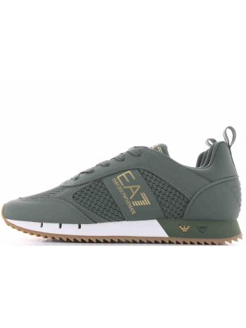 Scarpe Running EA7 Emporio Armani Uomo Nylon Mesch e Pelle