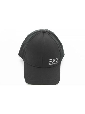 Cappellino Con Visiera EA7 Emporio Armani Unisex Tinta Unita Logo EA7 Applicato