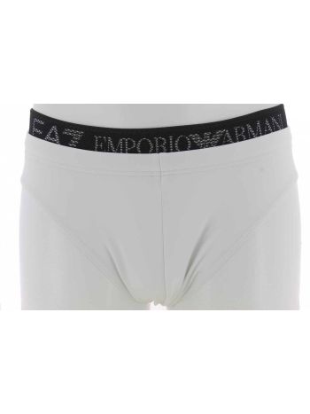 EA7 Emporio Armani Uomo Costume Slip Tinta Unita con Elastico Logato EA7