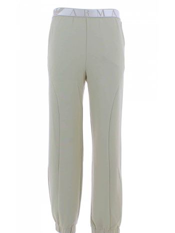 Pantalone in Jersey EA7 Emporio Armani Donna in Tinta Unita con Tasche