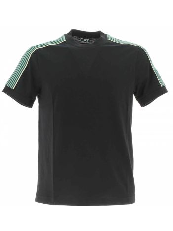 T Shirt Manica Corta Uomo Girocollo EA7 Emporio Armani con Banda sulle Spalle EA7