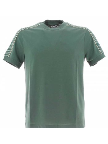T Shirt Manica Corta Uomo Girocollo EA7 Emporio Armani con Banda sulle Spalle EA7