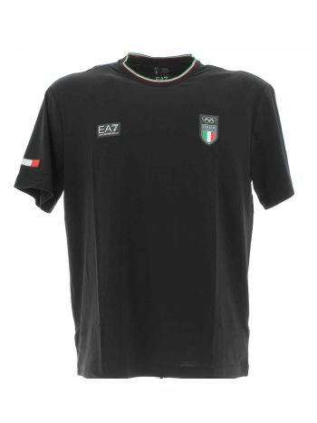 Olimpiadi Cortina 2026 EA7 Emporio Armani Uomo T Shirt Manica Corta Girocollo