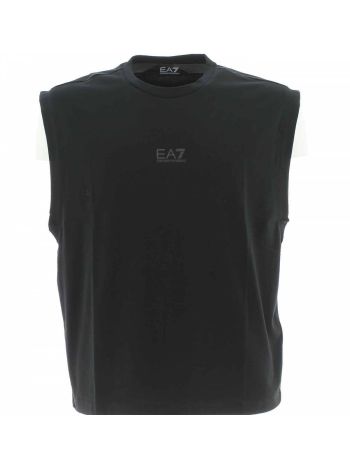 T Shirt Girocollo Senza Maniche Natural Ventus EA7 Emporio Armani Tinta Unita Uomo