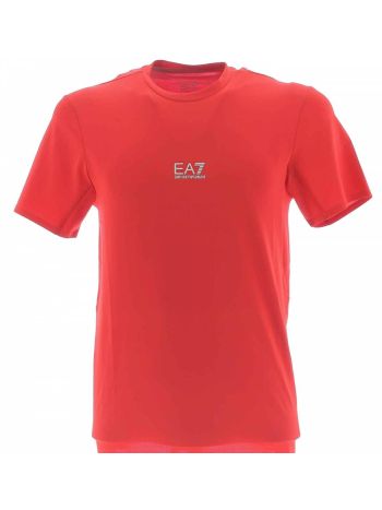 T Shirt Vigor7 Manica Corta Girocollo EA7 Emporio Armani Uomo Elasticizzata Logo EA7