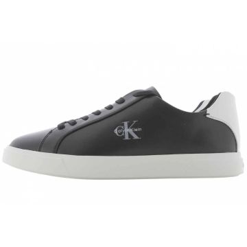 Calvin Klein Scarpe Uomo Low Prof Cupsole Leather Nera/Bianca