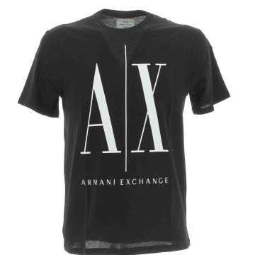 Armani Exchange Uomo T Shirt Manica Corta Giro Collo Icon Period