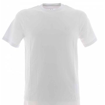 T Shirt Uomo Manica Corta Giro Collo A|X Armani Exchange Tinta Unita Elasticizzata