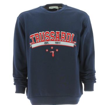 Trussardi Uomo Felpa Giro Collo