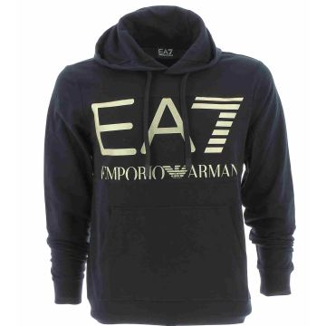 EA7 Emporio Armani Uomo Felpa Cappuccio Chiuso