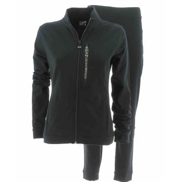 EA7 Emporio Armani Donna Tuta Felpa Full Zip