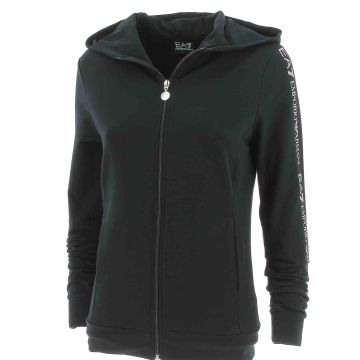 EA7 Emporio Armani Donna Felpa Full Zip Cappuccio
