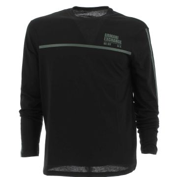 A|X Armani Exchange Uomo T Shirt Manica Lunga Giro Collo