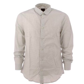 A|X Armani Exchange Uomo Camicia Manica Lunga