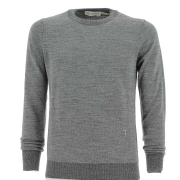 Trussardi Uomo Maglia Lana Giro Collo