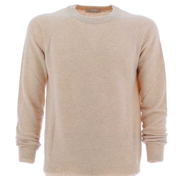 Trussardi Maglia Lana Giro Collo Tinta Unita Uomo