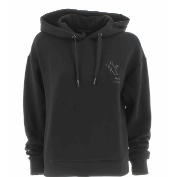 A|X Armani Exchange Donna Felpa Cappuccio Chiuso