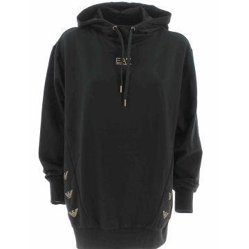 EA7 Emporio Armani Donna Felpa Capp Chiuso OVER