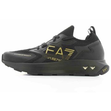 EA7 Emporio Armani Uomo Scarpe Running Nero/Oro