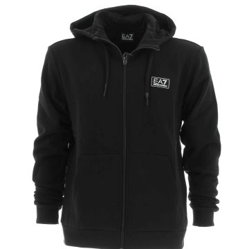 EA7 Emporio Armani Uomo Felpa Cappuccio Full Zip