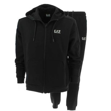 EA7 Emporio Armani Uomo Tuta Felpa Full Zip Cappuccio