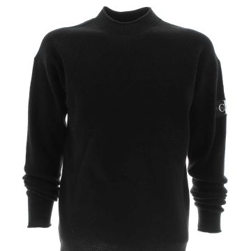 Calvin Klein Uomo Maglia Cotone Collo a Lupetto