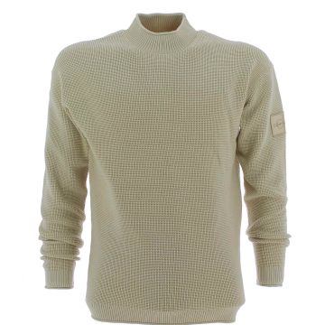 Calvin Klein Uomo Maglia Cotone Collo A Lupetto Tinta Unita